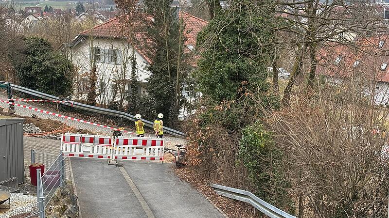 Straßensperrung in Strullendorf