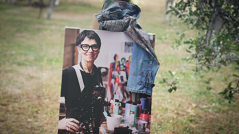 Gedenken an die verstorbene Bamberger K&uuml;nstlerin Barbara Bollerhoff