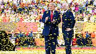 Donald Trump und Gianni Infantino