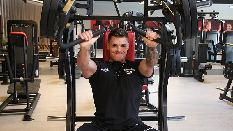 Robin Wagner aus Westheim ist Natural Bodybuilder. Aktuell ist er auf Di&auml;t und trainiert f&uuml;r seinen n&auml;chsten Wettkampf im August.