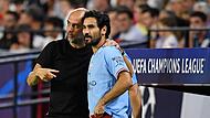 Pep Guardiola und İlkay G&uuml;ndoğan