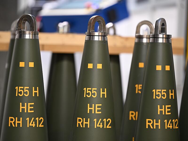 Artilleriegranaten von Rheinmetall