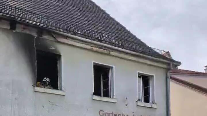 Brand in G&auml;rtnerstadt Bamberg