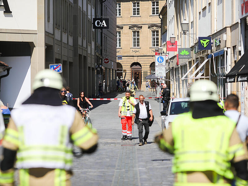 Gasgeruch sorgt für Feuerwehreinsatz in Bamberg Gasgeruch sorgt für Feuerwehreinsatz in Bamberg