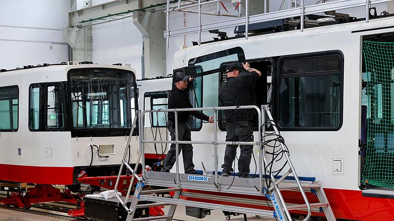 Produktion bei Straßenbahnbauer HeiterBlick Produktion bei Straßenbahnbauer HeiterBlick