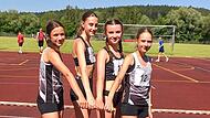 Das neu formierte Staffelteam des TSV Bad Rodach holte Bronze.