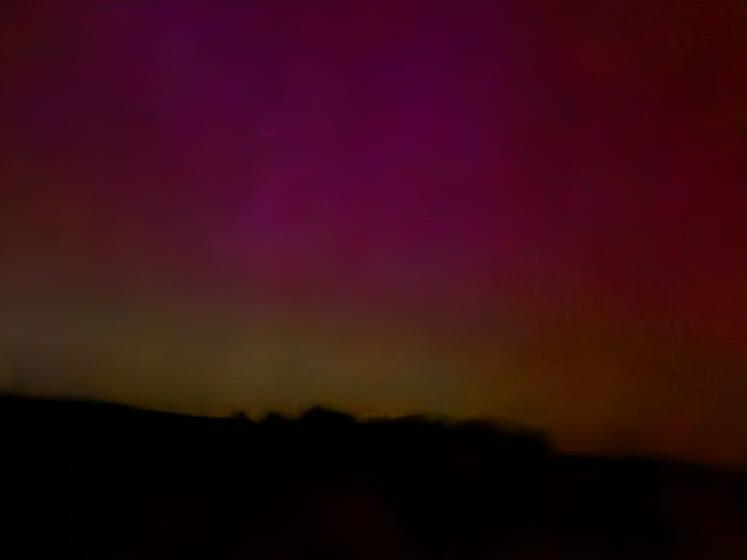 Polarlichter über Kronach 2024Polarlichter über Kronach