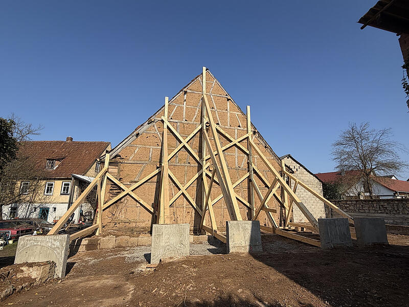 Abriss Simons-Scheune