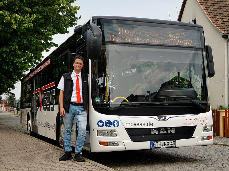Bus-Verkehr Landkreis Coburg: Moveas sucht Busfahrer Bus-Verkehr Landkreis Coburg: Moveas sucht Busfahrer