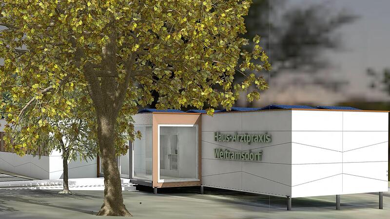 Die Gemeinde Weitramsdorf will eine Arztpraxis in Containerbauweise errichten.