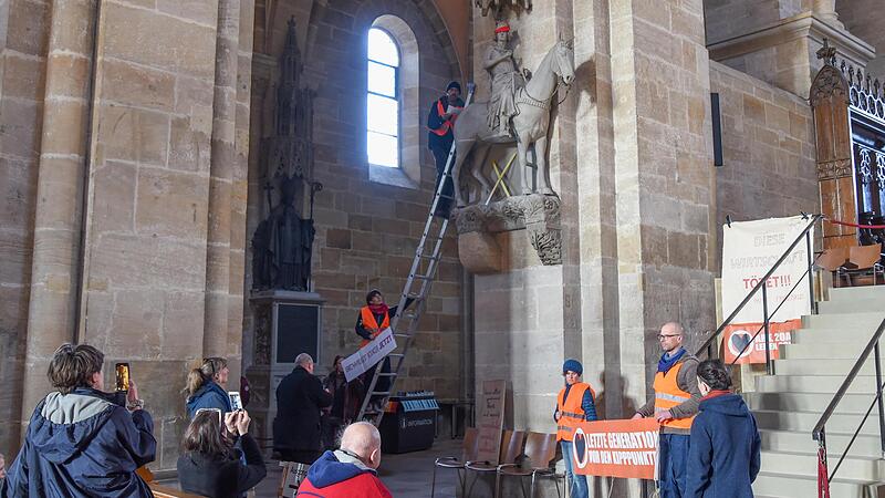 Die Protestaktion der selbst ernannten Letzten Generation im Bamberger Dom und ein Brief der Initiative an die Stadtspitze hat eine hitzige Debatte um die Methoden der Klimaaktivisten in der Stadt ausgel&ouml;st.