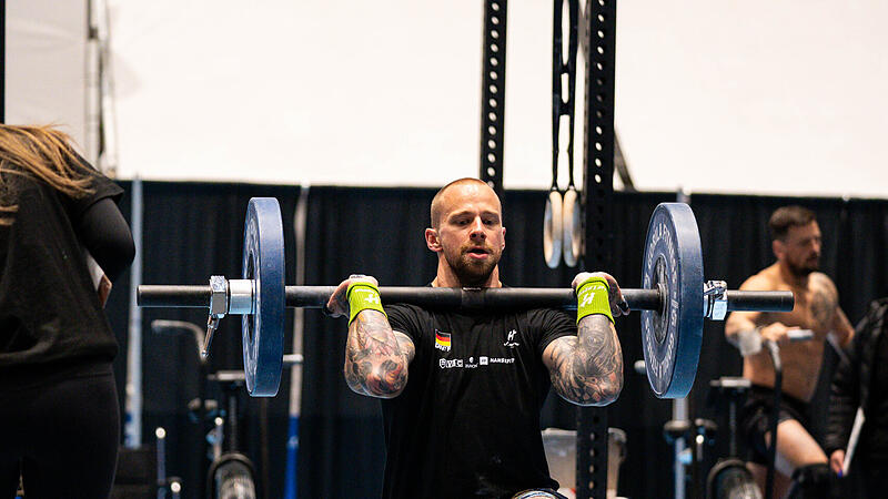 Gewichtheben geh&ouml;rt nicht zu den Lieblingsdisziplinen von Marc Jersch, der eher in der Ausdauer seine St&auml;rken hat.