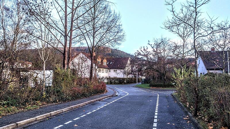 Blick in die Dr.-Schack-Straße in Neustadt Blick in die Dr.-Schack-Straße in Neustadt