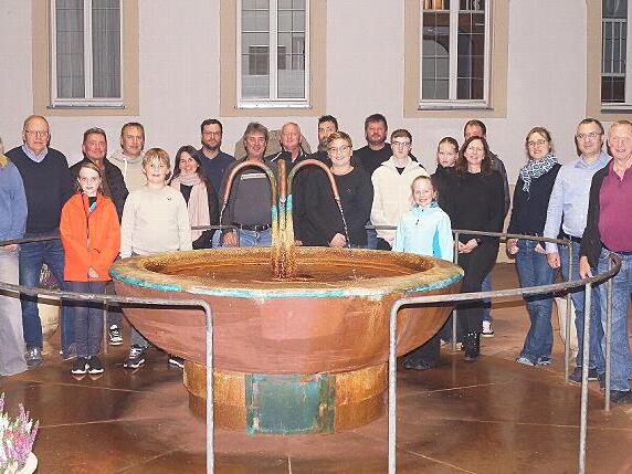 Die Gr&uuml;ndungsmitglieder des Vereins Blaskapelle Bad Bocklet e.V.