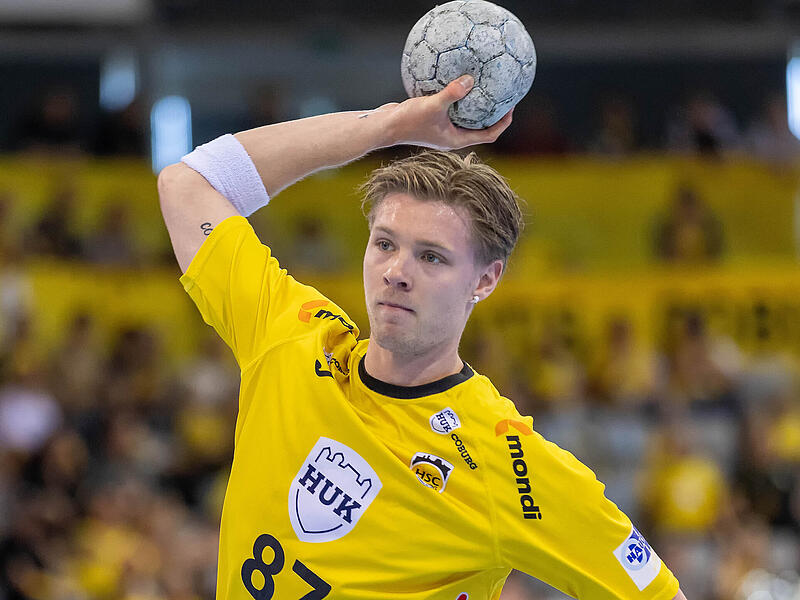 HSC 2000 Coburg - TV Grosswallstadt Wird wohl nach Zwangspause wieder auf der Platte stehen: Jesper Schmidt