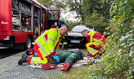 Im Kreis Koronach wappneten sich am Samstag, den 12. September 2016, rund 1000 Einsatzkr&auml;fte f&uuml;r den Katastrophenfall.