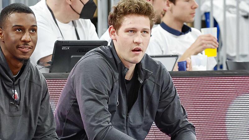 Nur 17 Bundesligaspiele bestritt Patrick Heckmann in dieser Saison, in denen er im Schnitt auf 8,5 Punkte und vier Rebounds kam; links Shannon Scott, der aufgrund der Ausl&auml;nderregelung derzeit bei Brose Bamberg nicht zum Zug kommt.