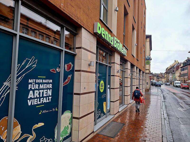 Der Denns-Biomarkt in der Oberen Königstraße wurde 2009 eröffnet.
