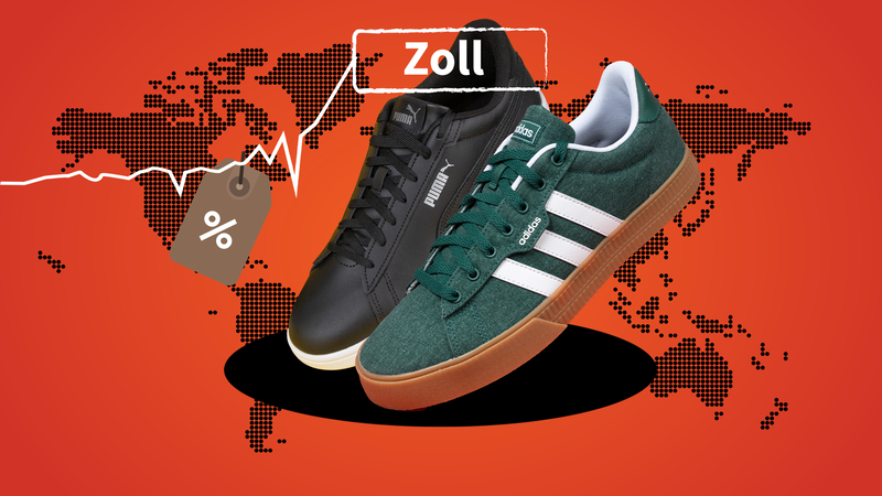 Adidas und Puma: Wie reagieren die fr&auml;nkischen Unternehmen auf Donald Trumps Zoll-Chaos?