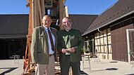 Albert Schrenker (links) mit seinem Nachfolger Peter Hagemann