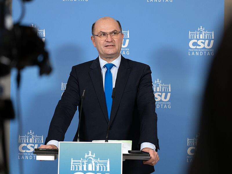 Finanzminister Albert Füracker Finanzminister Albert Füracker