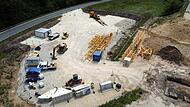 B 22 / B 505: Baubeginn der neuen Br&uuml;cke