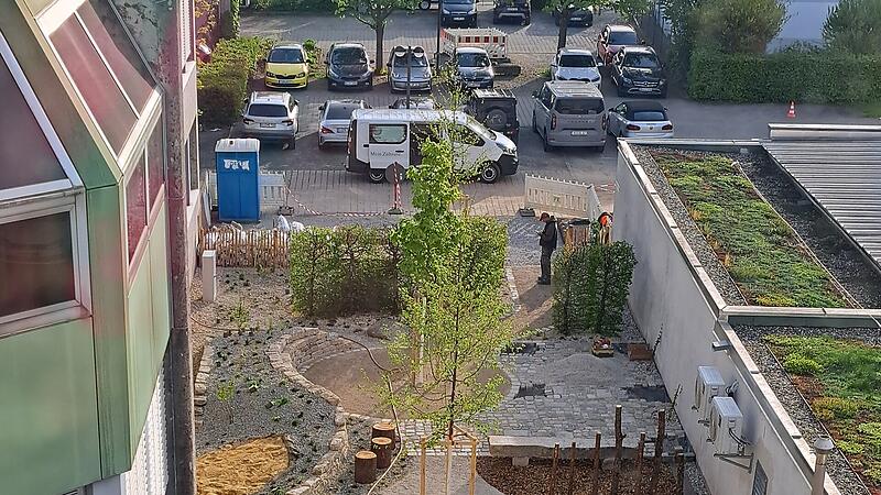 Das G&auml;rtla am Kulmbacher LandratsamtDas G&auml;rtla am Kulmbacher Landratsamt