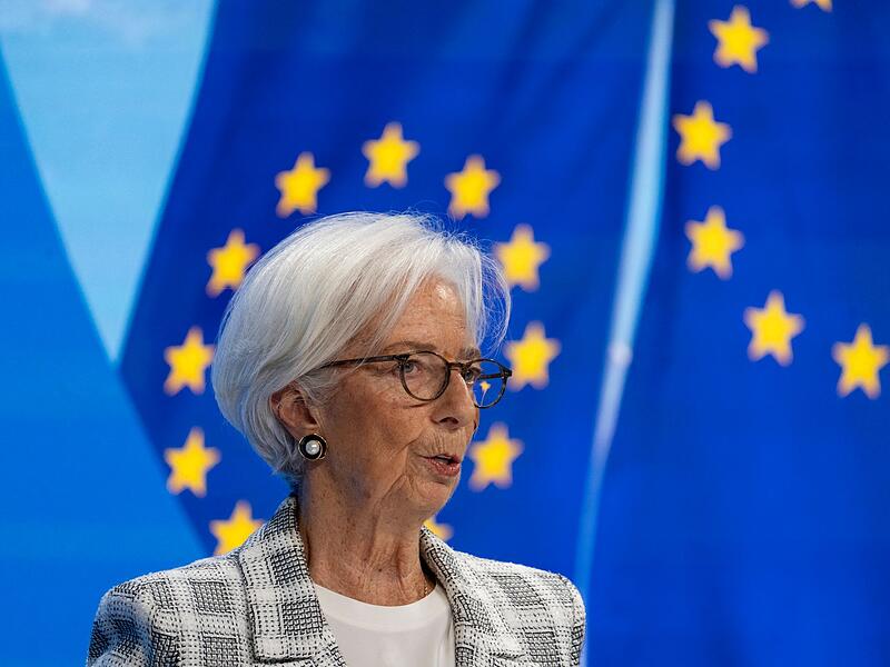 EZB-Pr&auml;sidentin Christine Lagarde k&uuml;ndigt R&uuml;cktritt an