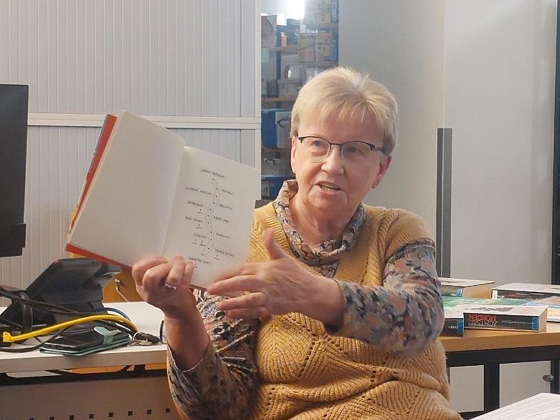 Die Teilnehmenden präsentierten ihre Lieblingsbücher.