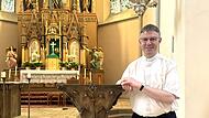Der Abschied von der schönen Hofer Marienkirche fällt Pfarrvikar Holger Fiedler nicht leicht, denn Fiedler ist schon seit 19 Jahren in Hof. Ursprünglich kommt er aus Teuschnitz im Frankenwald.