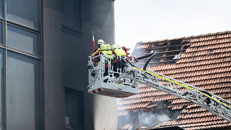 Feuer auf Brauereigelände Feuer auf Brauereigelände