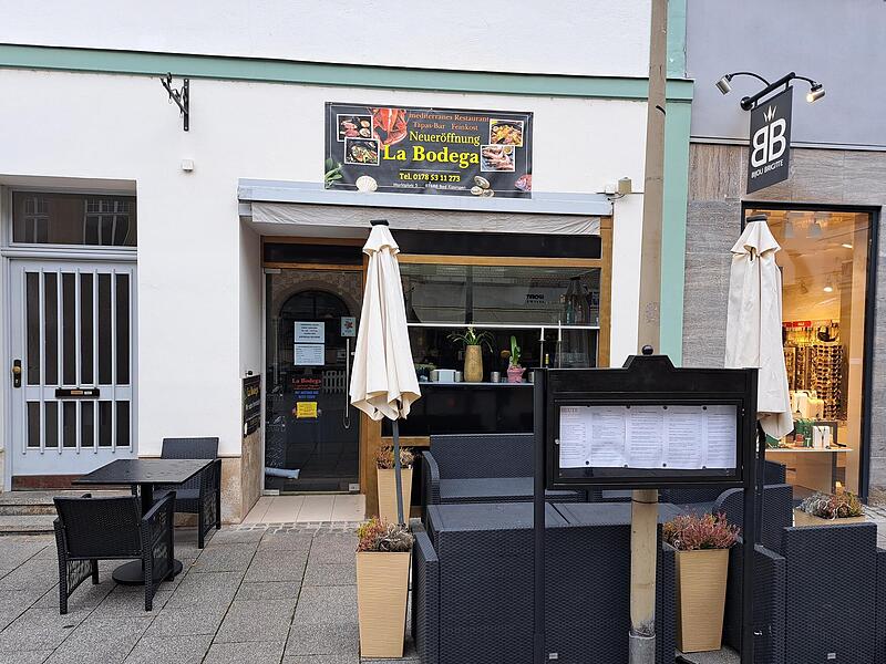 Das La Bodega am Marktplatz m&ouml;chte im Sommer seine Au&szlig;enbewirtung vergr&ouml;&szlig;ern.