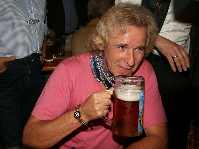 Gottschalk, mal wieder auf dem Bierfest. In diesem Fall im Jahr 2010.