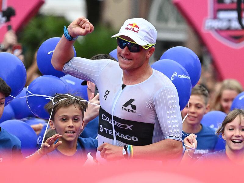 Triathlon-Profi Kristian Blummenfelt Triathlon-Profi Kristian Blummenfelt