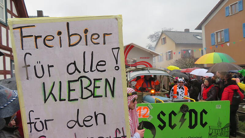 Faaschingsumzug in Kleukheim Impressionen vom Faschingsumzug in Kleukheim