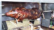 Sau am Spieß