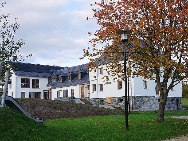 Die Revitalisierung des Anwesens Rennsteigstraße 16 bildete abermals den Löwenanteil des Reichenbacher Haushaltsplans 2025. „Das Fränkische Reichenbach“ - so der Name der neuen Gastronomie - steht kurz vor der Fertigstellung.