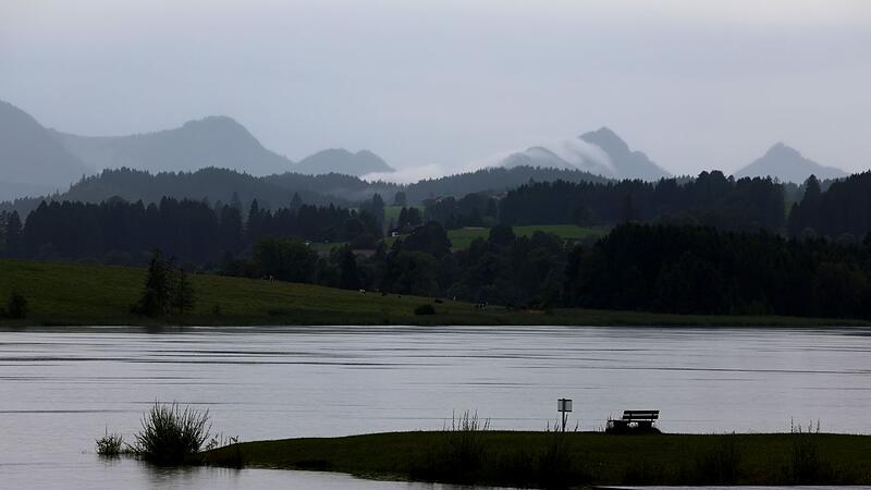 Regenwetter am Alpenrand Regenwetter am Alpenrand