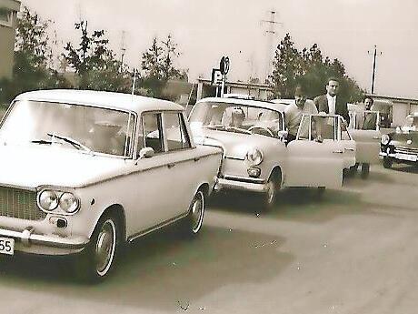 Ein Slalom in den ersten Jahren nach der Vereinsgr&uuml;ndung.