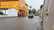 Unwetter im Landkreis Bamberg: Feuerwehr im Einsatz