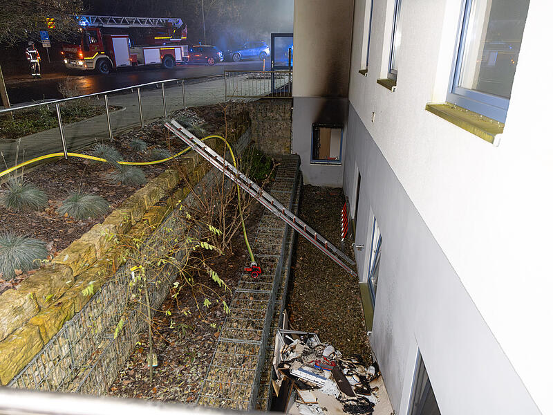 Brand im Krankenhaus - 27 Patienten mussten verlegt werdenBrand im Klinikum Neustadt bei Coburg