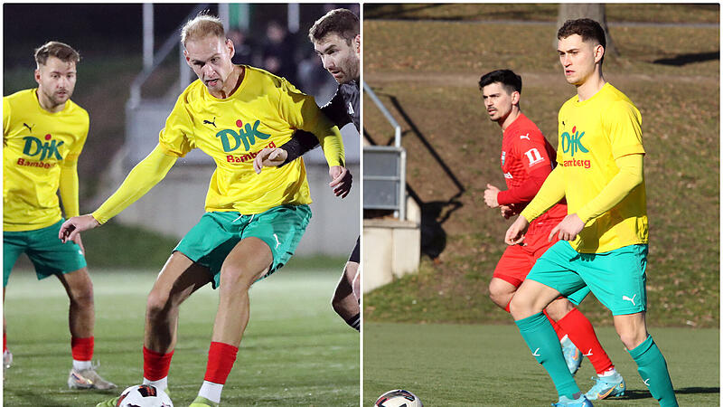 Die Brüder Jonas Pfeiffer (links) und Philipp Pfeiffer kicken beide in der Landesliga für die DJK Don Bosco Bamberg. Die Brüder Jonas Pfeiffer (links) und Philipp Pfeiffer kicken beide in der Landesliga für die DJK Don Bosco Bamberg.