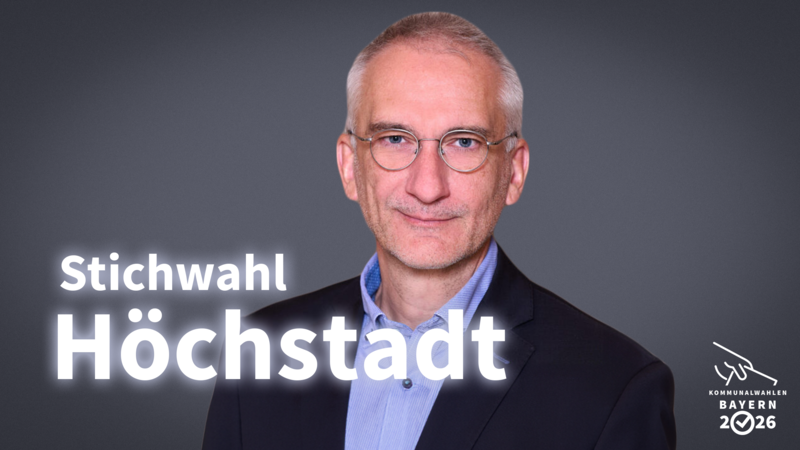 Stichwahl H&ouml;chstadt: Alexander Schulz siegt