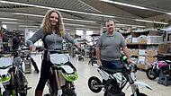 Nina Deitermann und ihr Partner Andreas Keim entwickeln und fertigen in Weisendorf Motorr&auml;der.