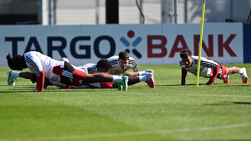 Fußball-Nationalmannschaft - Abschlusstraining Fußball-Nationalmannschaft - Abschlusstraining