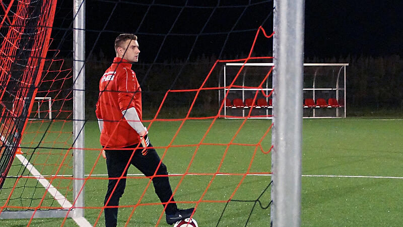Torwart Till Wagner kam im Sommer 2024 aus Wei&szlig;enbrunn zum FC Lichtenfels - jetzt wechselt er nach Kronach.