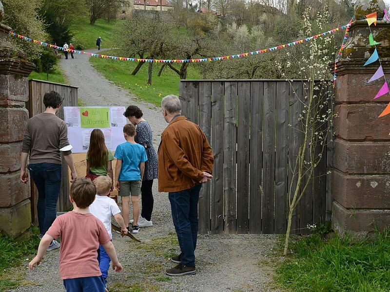 Der Osterweg im Kloster Triefenstein l&auml;dt alle ein, die sich gerne mit Jesus besch&auml;ftigen wollen. (Archivfoto)