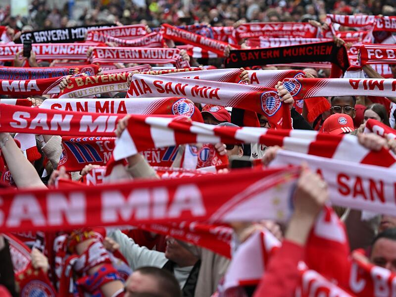 Meisterfeier FC Bayern M&uuml;nchen