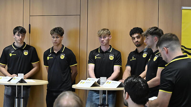 Die Spieler des HSC-Anschlusskaders 2026/27.