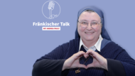 Schwester Teresa Zukic ist eine der bekanntesten Ordensschwestern Deutschlands. Im Podcast "Fränkischer Talk" spricht sie über ihr abenteuerliches Leben.